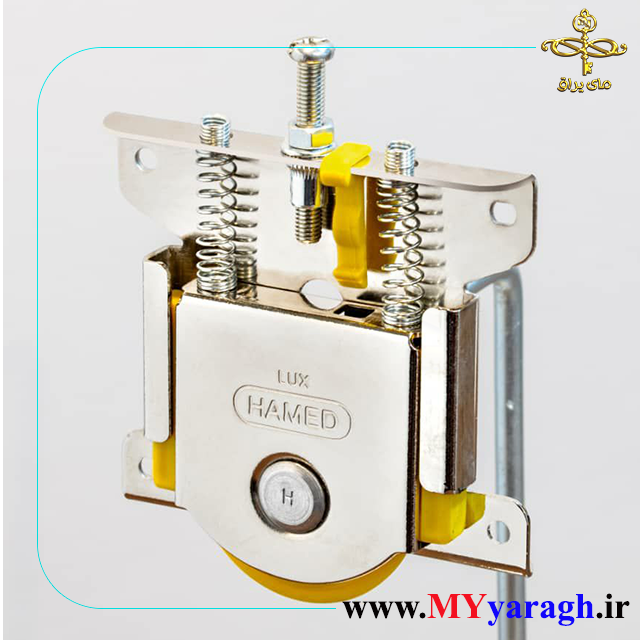 قرقره 80 کیلویی ضامن دار زرد شرکت حامد HAMED